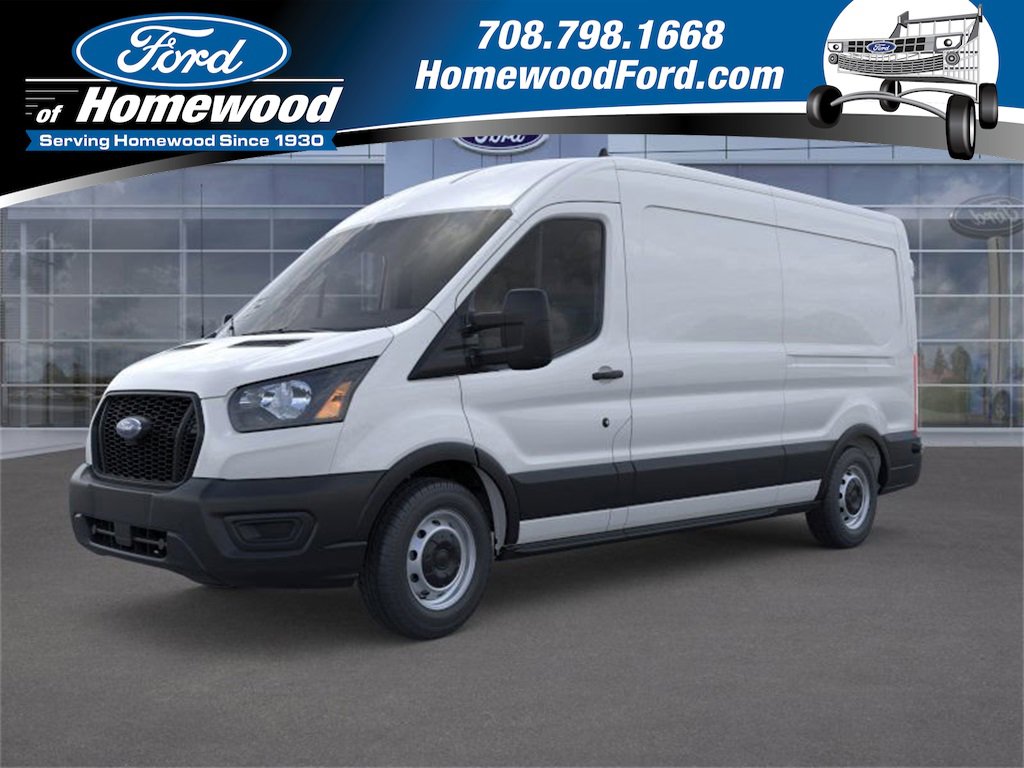 New 2025 Ford Transit 150 148 Medium Roof w/ Load Area Protection Package