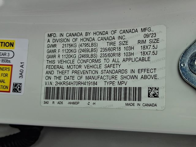 Certified 2024 Honda CR-V EX-L image 27