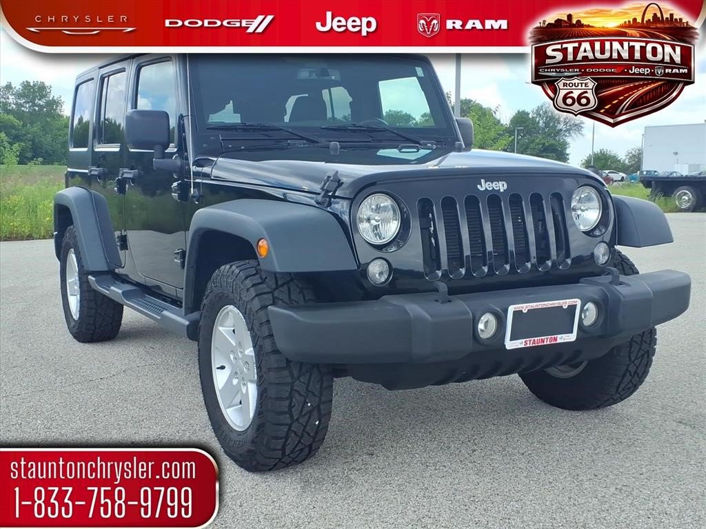 Used 2018 Jeep Wrangler Unlimited Sport S AWD/4WD image 1