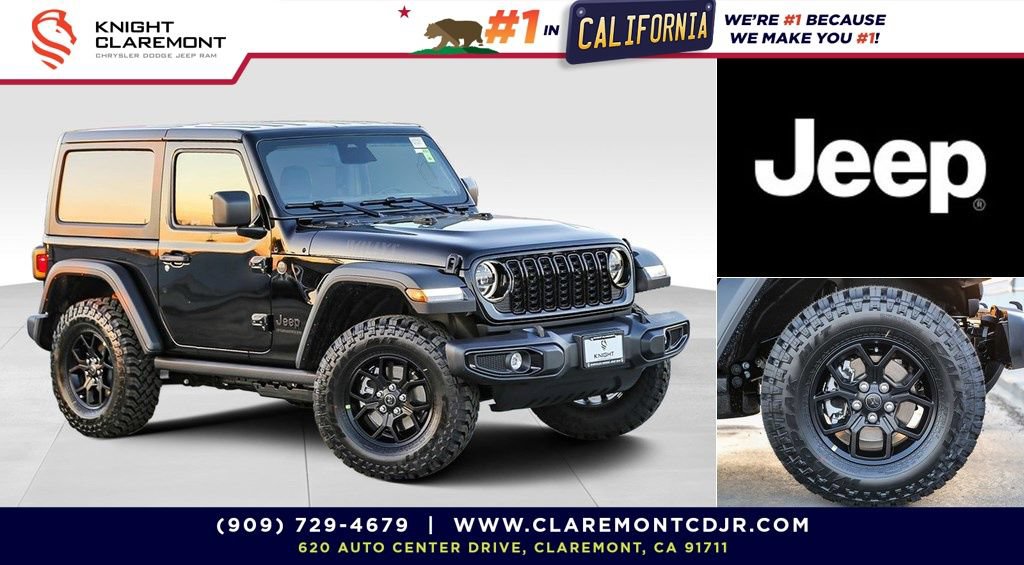 New 2026 Jeep Wrangler Sport AWD/4WD 360° Tour