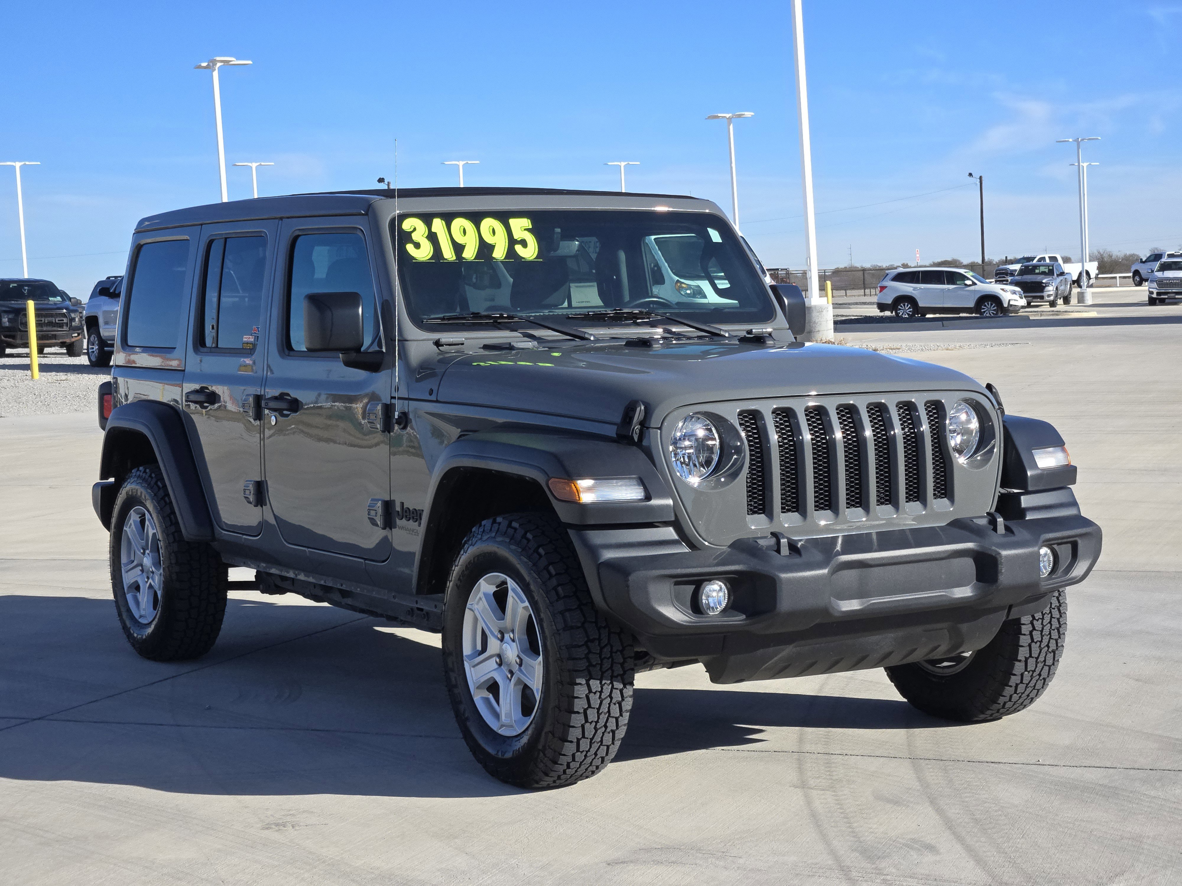 Used 2022 Jeep Wrangler Unlimited Sport w/ Sun And Sound Package image 4