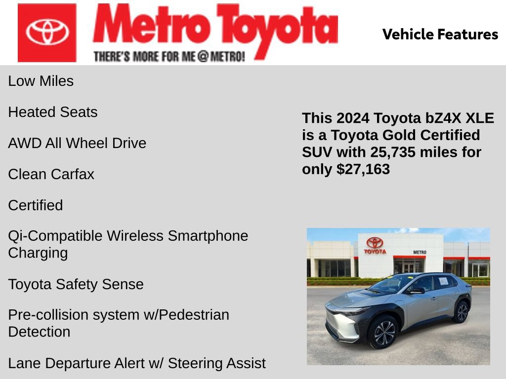 Certified 2024 Toyota bZ4X AWD w/ Weather Package image 6