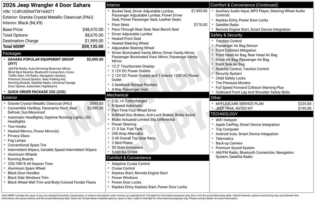 New 2026 Jeep Wrangler Sahara image 46