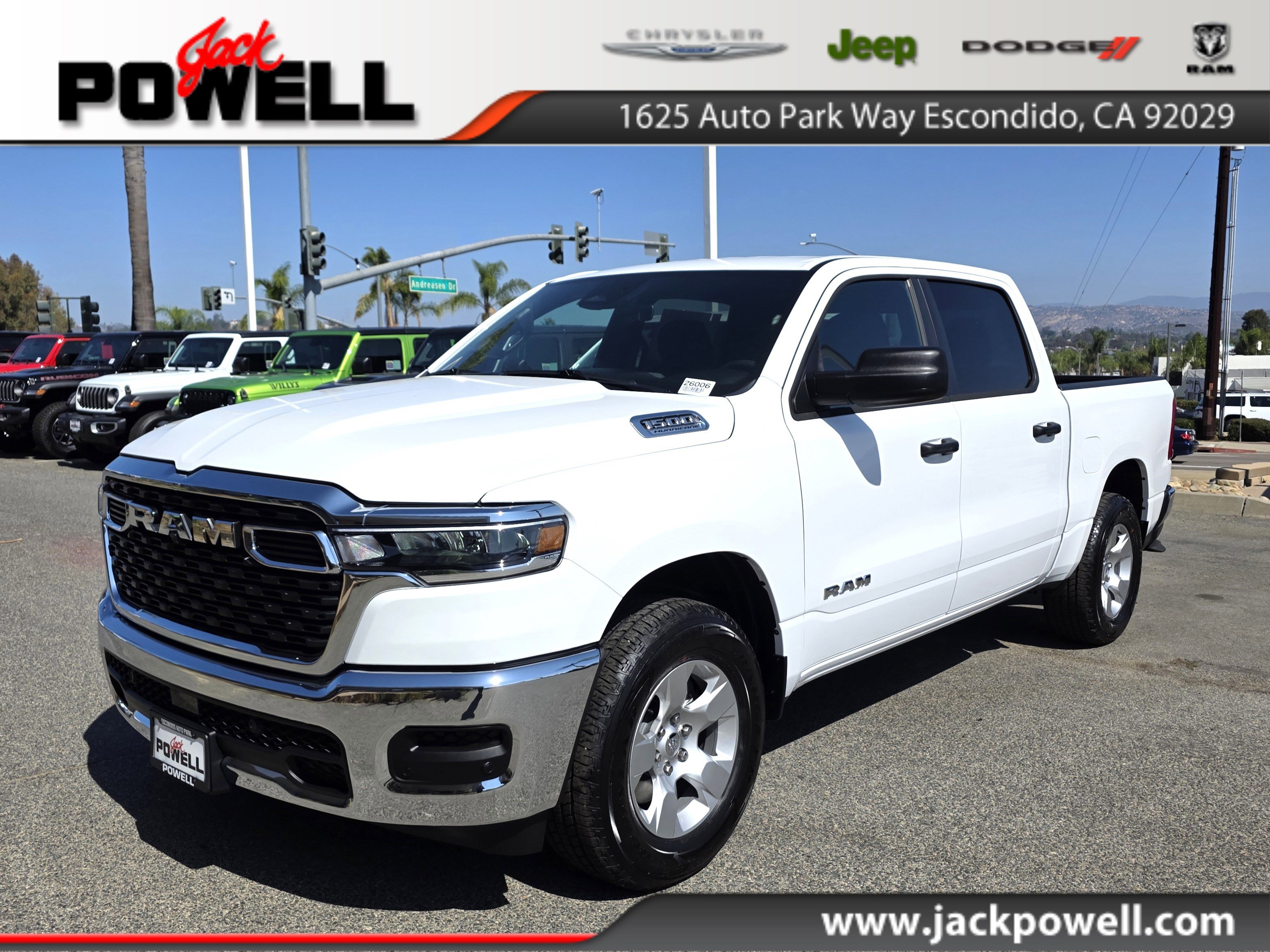 New 2026 RAM 1500 Tradesman