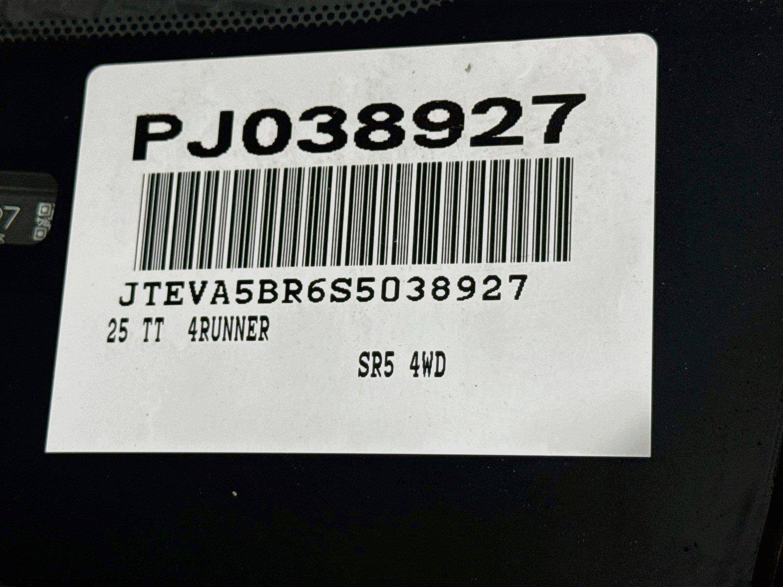 Certified 2025 Toyota 4Runner SR5 AWD/4WD image 42
