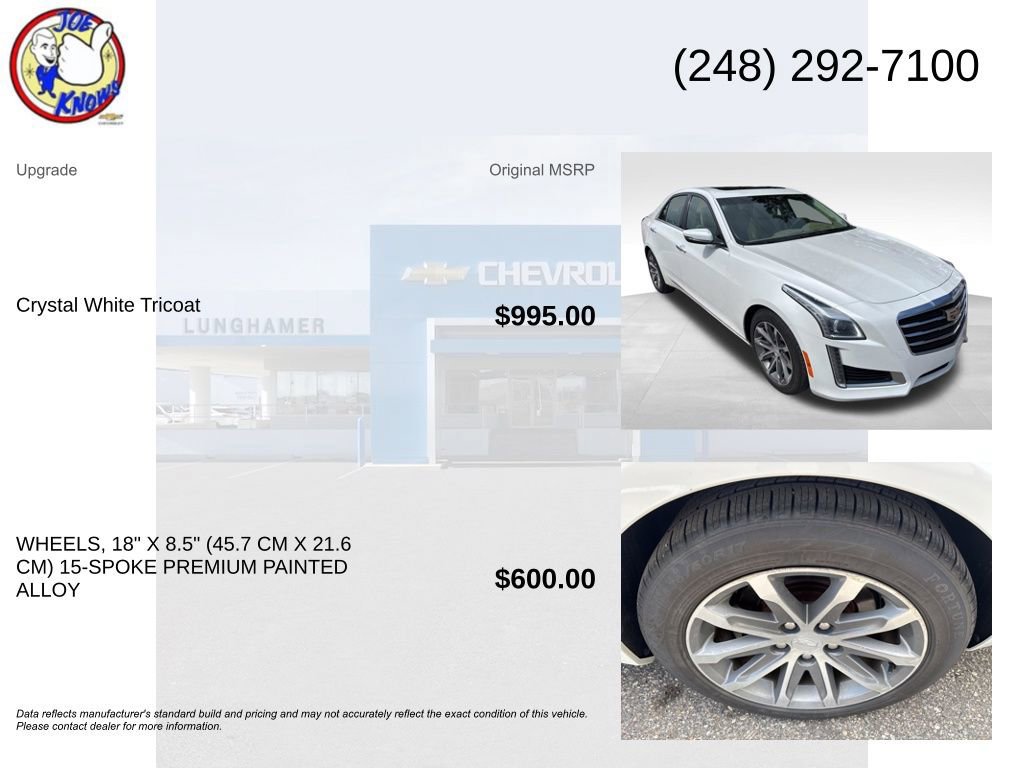 Used 2016 Cadillac CTS Luxury image 5