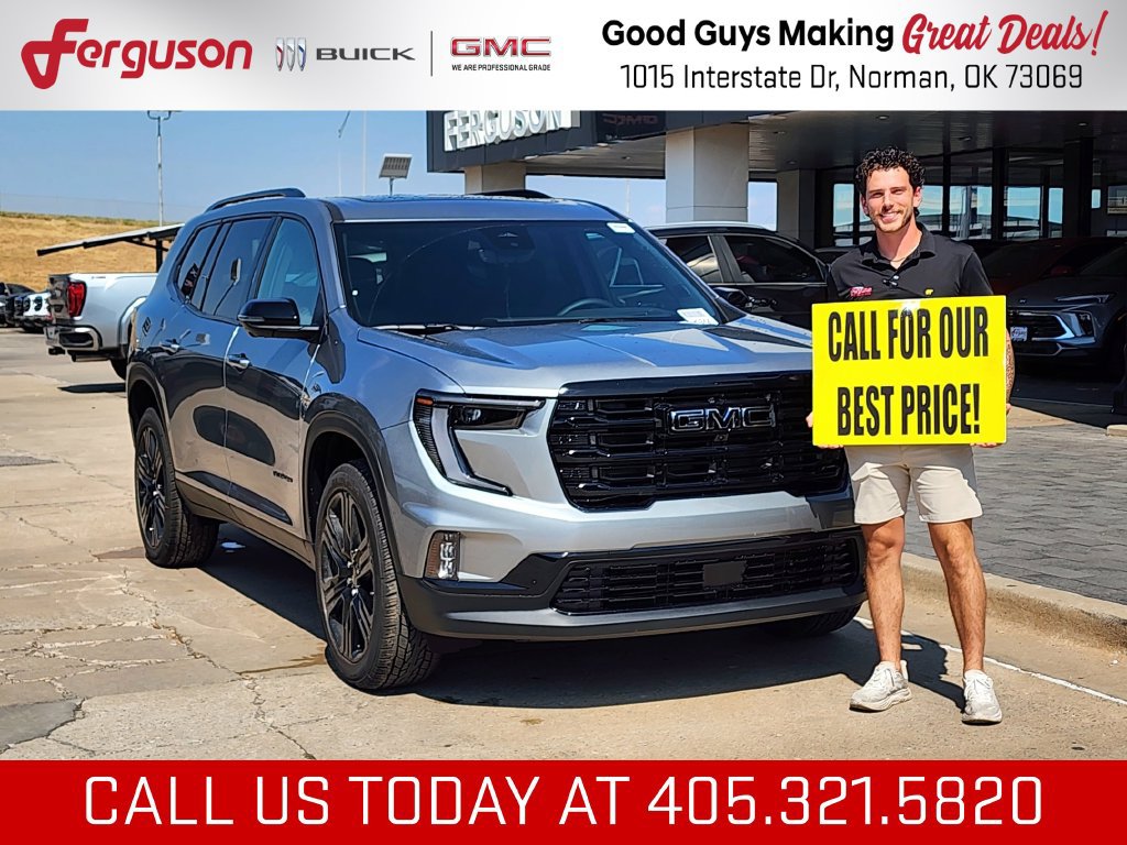 New 2027 GMC Acadia Elevation w/ Black Edition