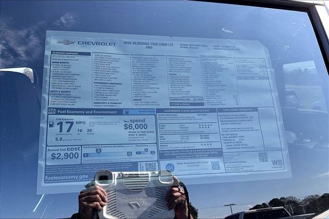 New 2026 Chevrolet Silverado 1500 LTZ w/ LTZ Premium Package image 13