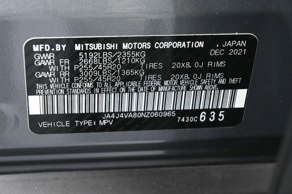 Used 2022 Mitsubishi Outlander SEL AWD/4WD image 15