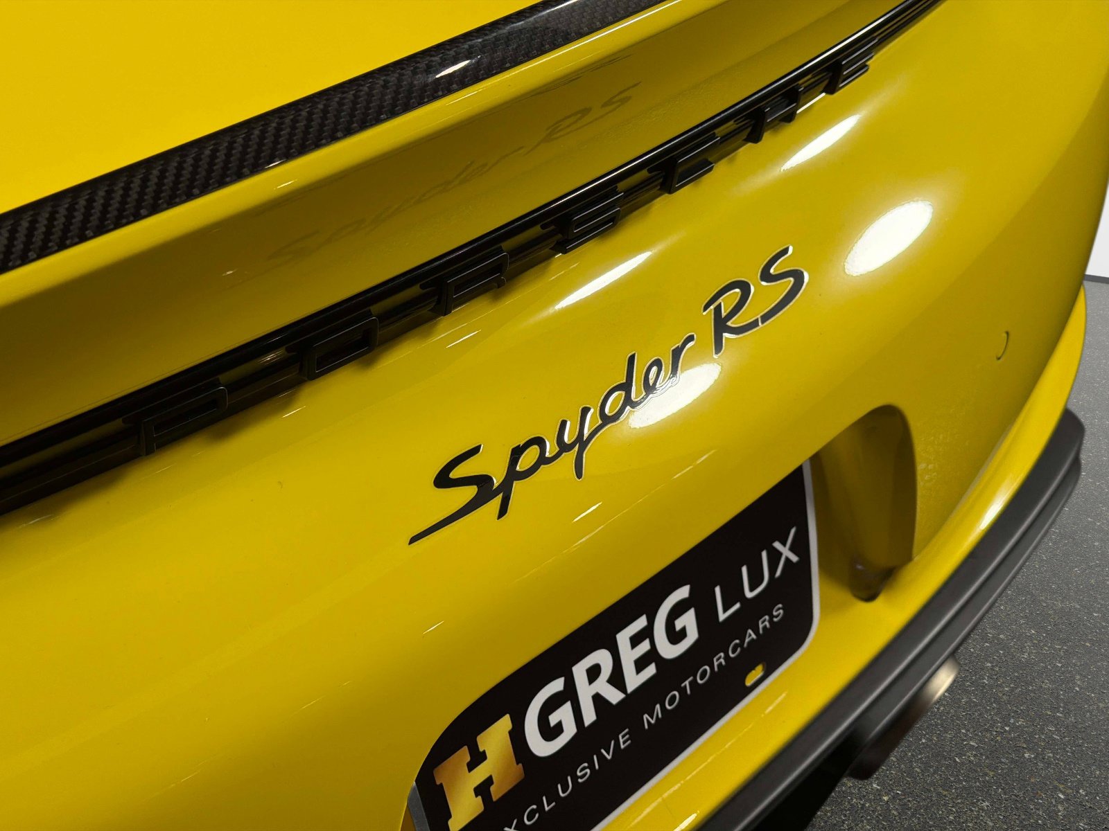 Used 2024 Porsche 718 Boxster Spyder RS w/ Weissach Package RWD image 18