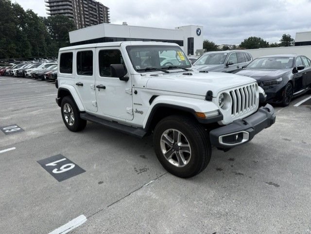Used 2020 Jeep Wrangler Unlimited Sahara w/ LED Lighting Group AWD/4WD image 2