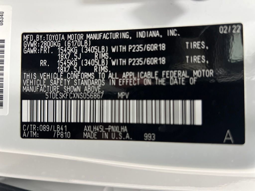 Used 2022 Toyota Sienna Platinum image 33