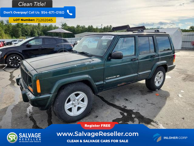 Used 2001 Jeep Cherokee 4WD 4-Door