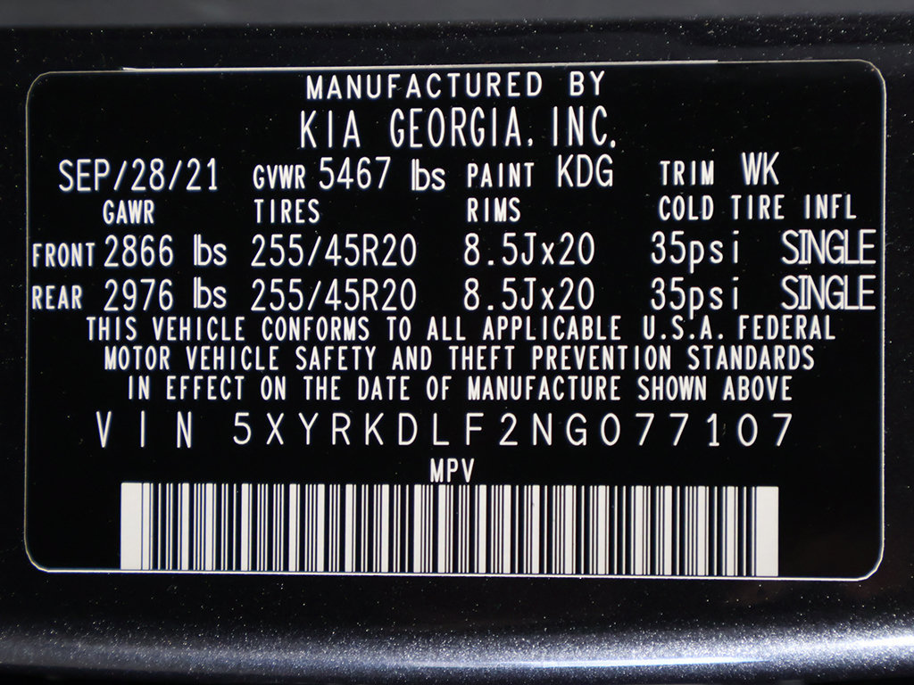 Used 2022 Kia Sorento SX Prestige w/ Rust Color Package AWD/4WD image 52
