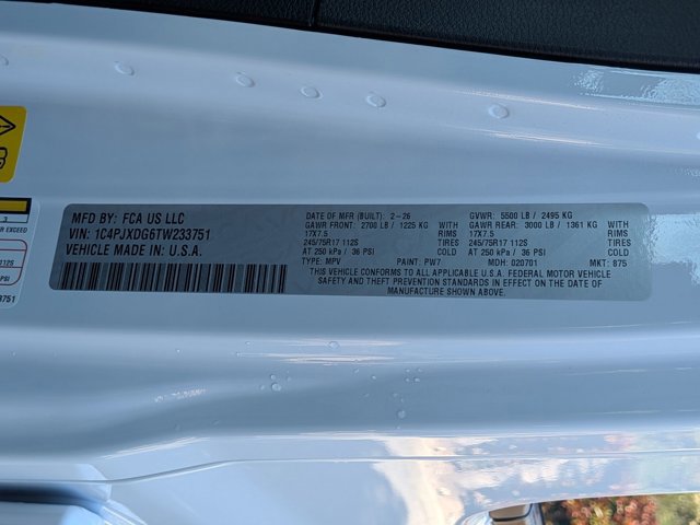 New 2026 Jeep Wrangler Sport S image 18