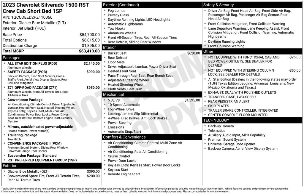 Used 2023 Chevrolet Silverado 1500 RST w/ All Star Edition Plus image 48