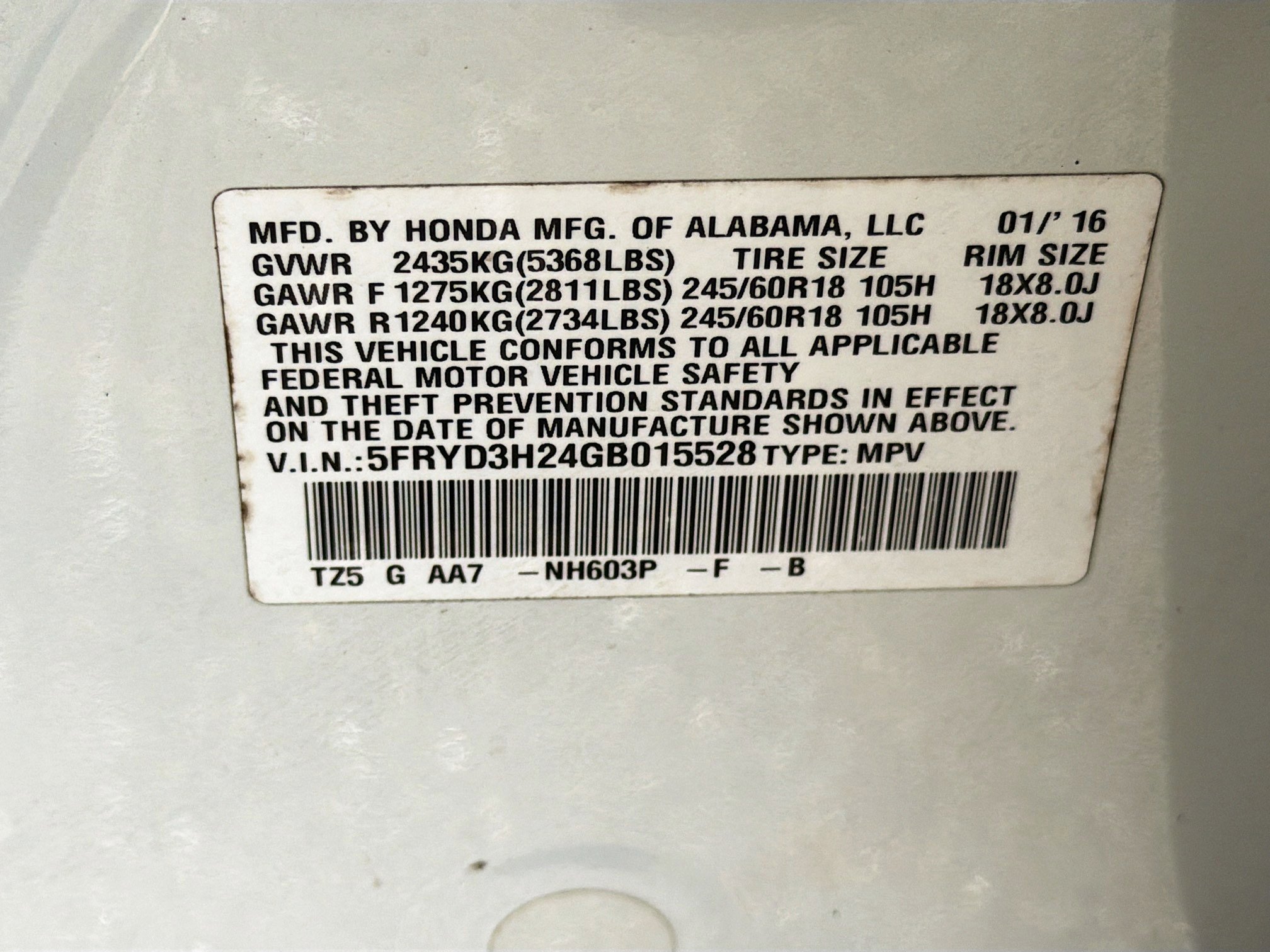 Used 2016 Acura MDX 3.5L image 44