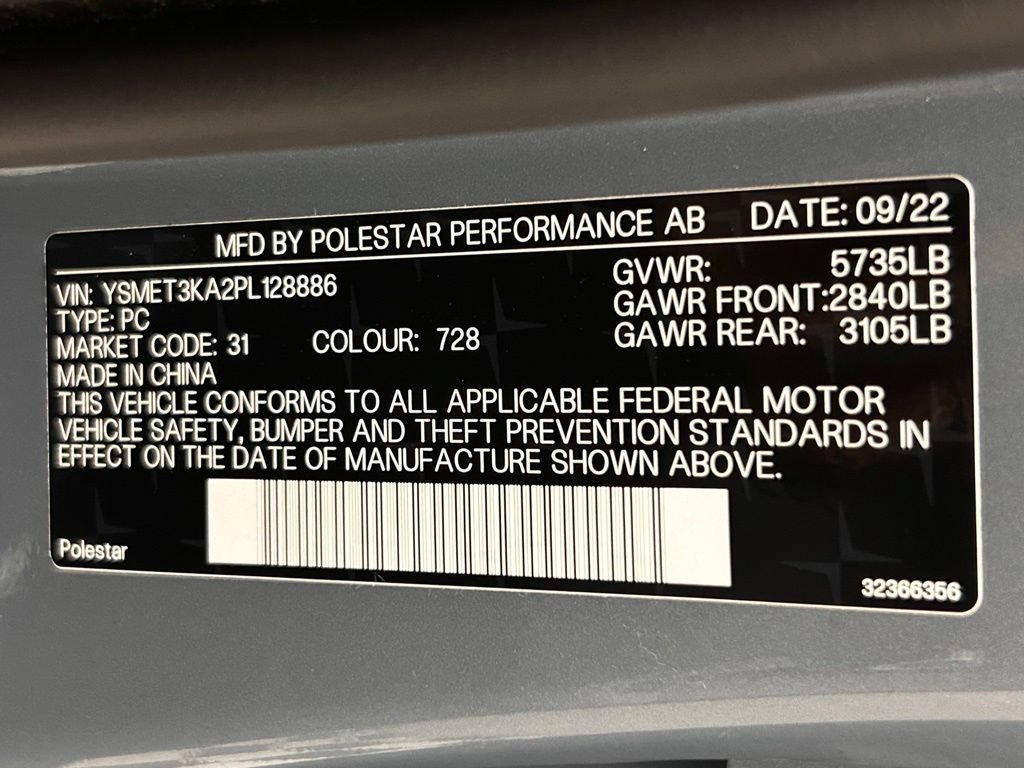 Used 2023 Polestar Polestar 2 w/ Pilot Pack AWD/4WD image 24