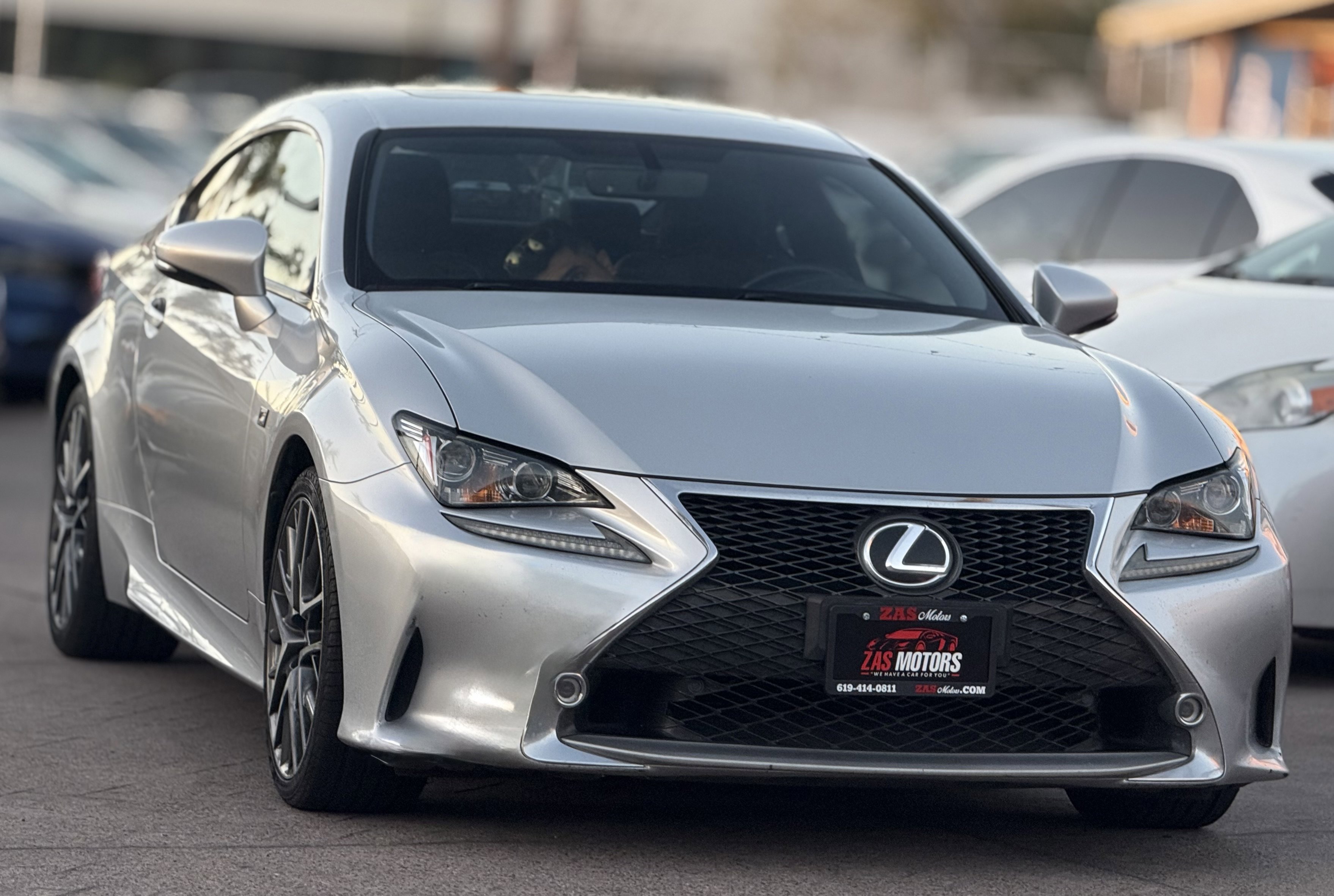 Used 2015 Lexus RC 350 w/ F Sport w/Summer Tires RWD image 3