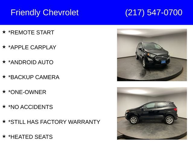 Used 2022 Ford EcoSport SE w/ SE Convenience Package AWD/4WD image 6