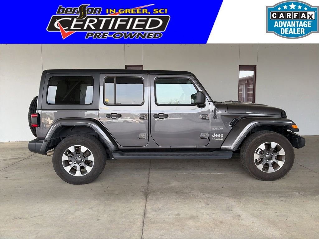 Used 2022 Jeep Wrangler Unlimited Sahara w/ Dual Top Group image 1