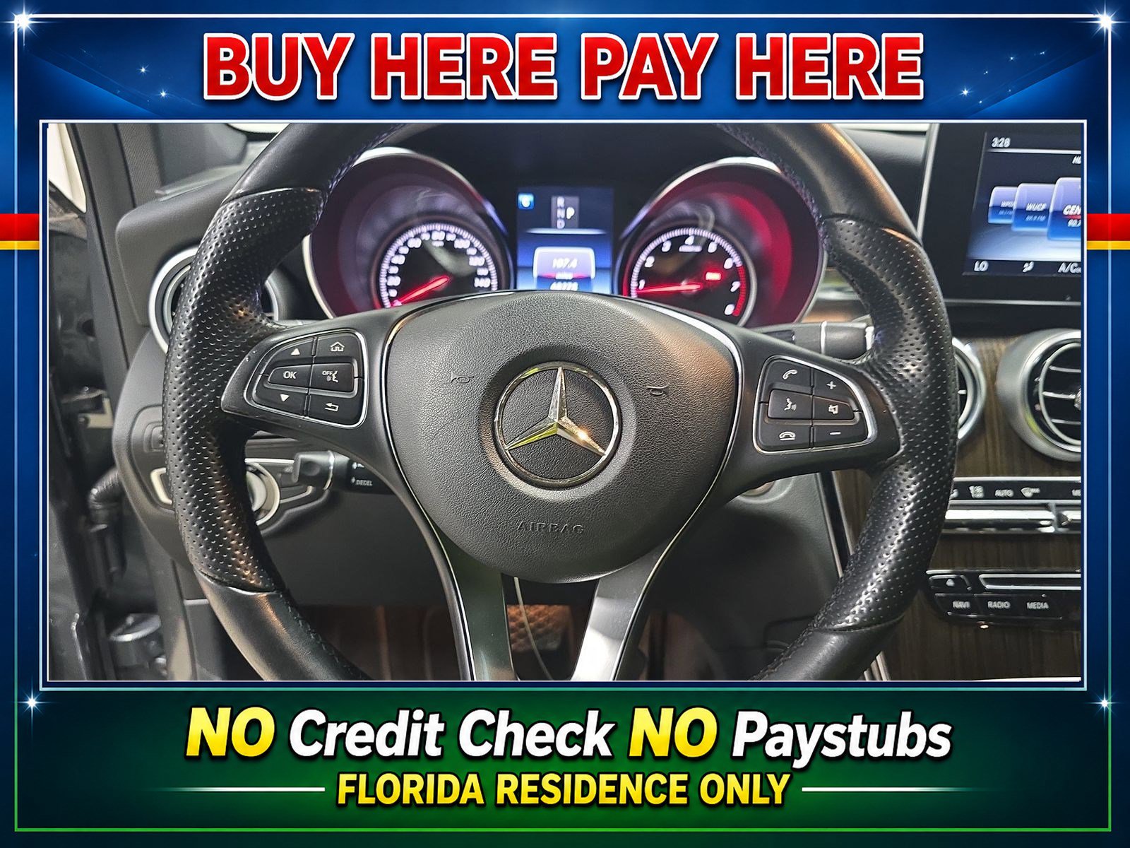 Used 2017 Mercedes-Benz GLC 300 w/ Premium 1 Package image 7