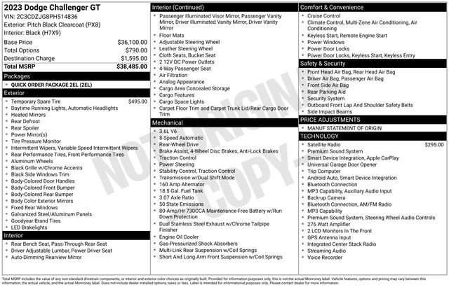 Used 2023 Dodge Challenger GT RWD image 32
