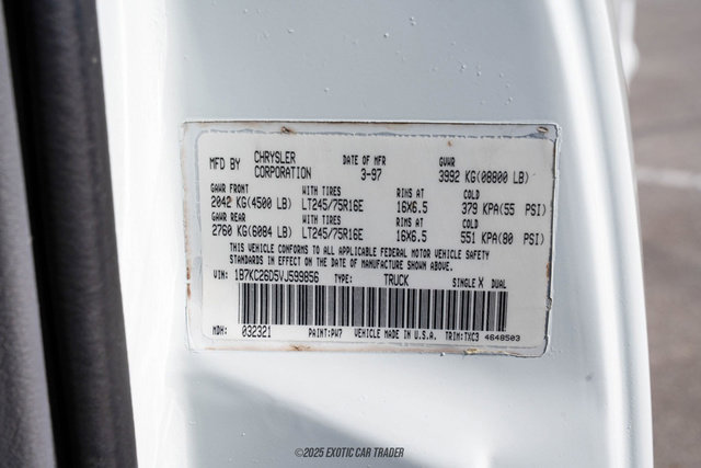 Used 1997 Dodge Ram 2500 Truck 2WD Regular Cab image 74