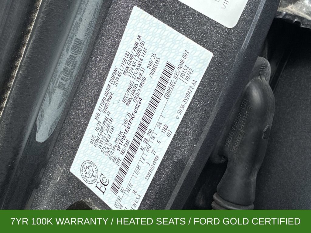 Certified 2023 Ford F150 XLT w/ Equipment Group 302A High image 22