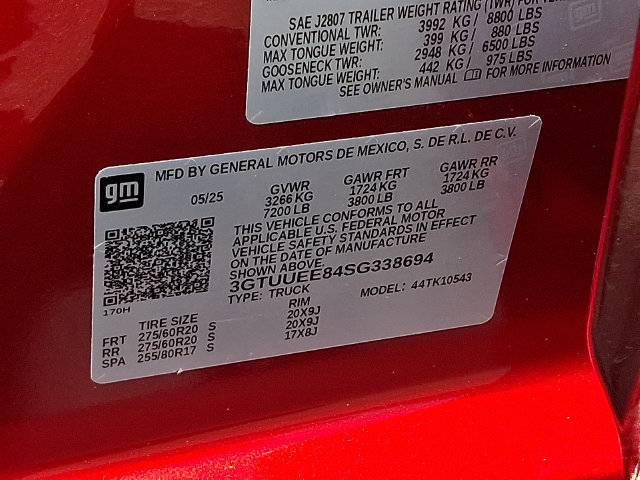 Used 2025 GMC Sierra 1500 AT4 w/ AT4 Premium Package AWD/4WD image 27