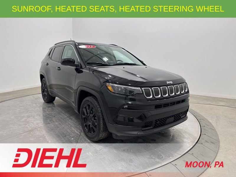 Certified 2022 Jeep Compass Latitude w/ Sun and Sound Group