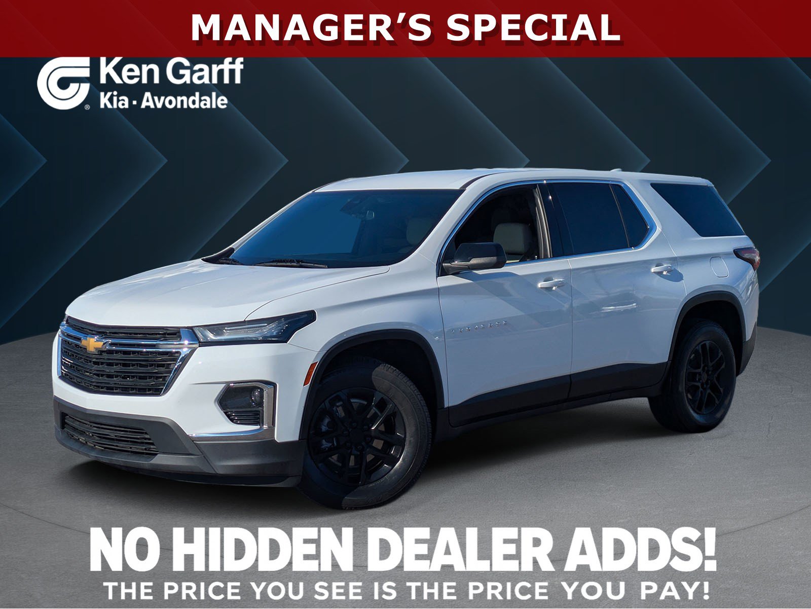 Used 2024 Chevrolet Traverse LS FWD image 1