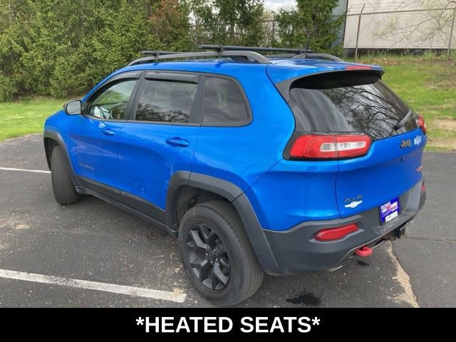 Used 2018 Jeep Cherokee Trailhawk w/ Cold Weather Group AWD/4WD image 4