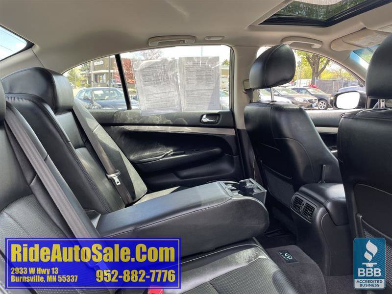 Used 2012 INFINITI G37 x Sedan w/ Premium Pkg AWD/4WD image 16