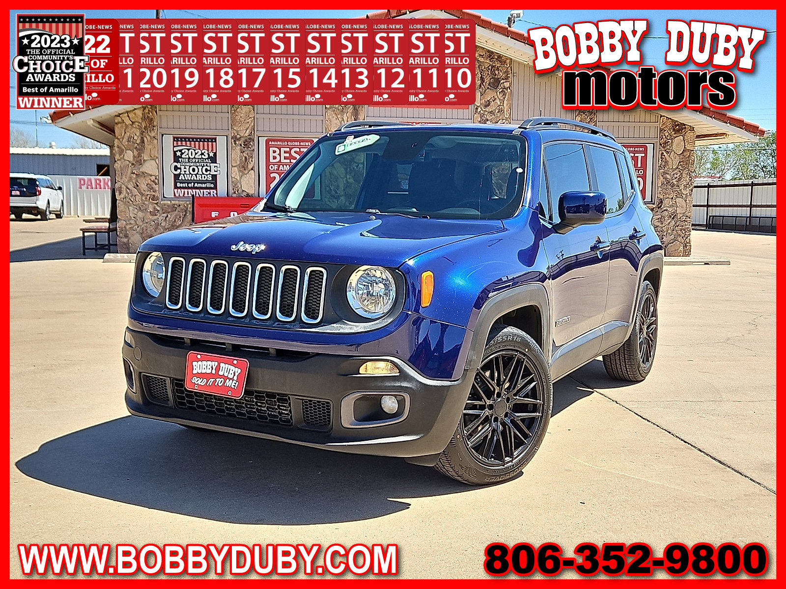 Used 2018 Jeep Renegade Latitude w/ UConnect 8.4 Nav Group image 1