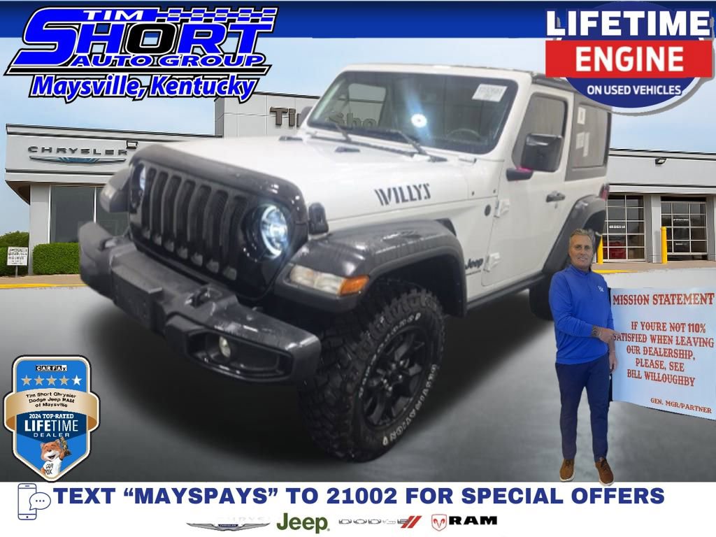 Used 2022 Jeep Wrangler Willys