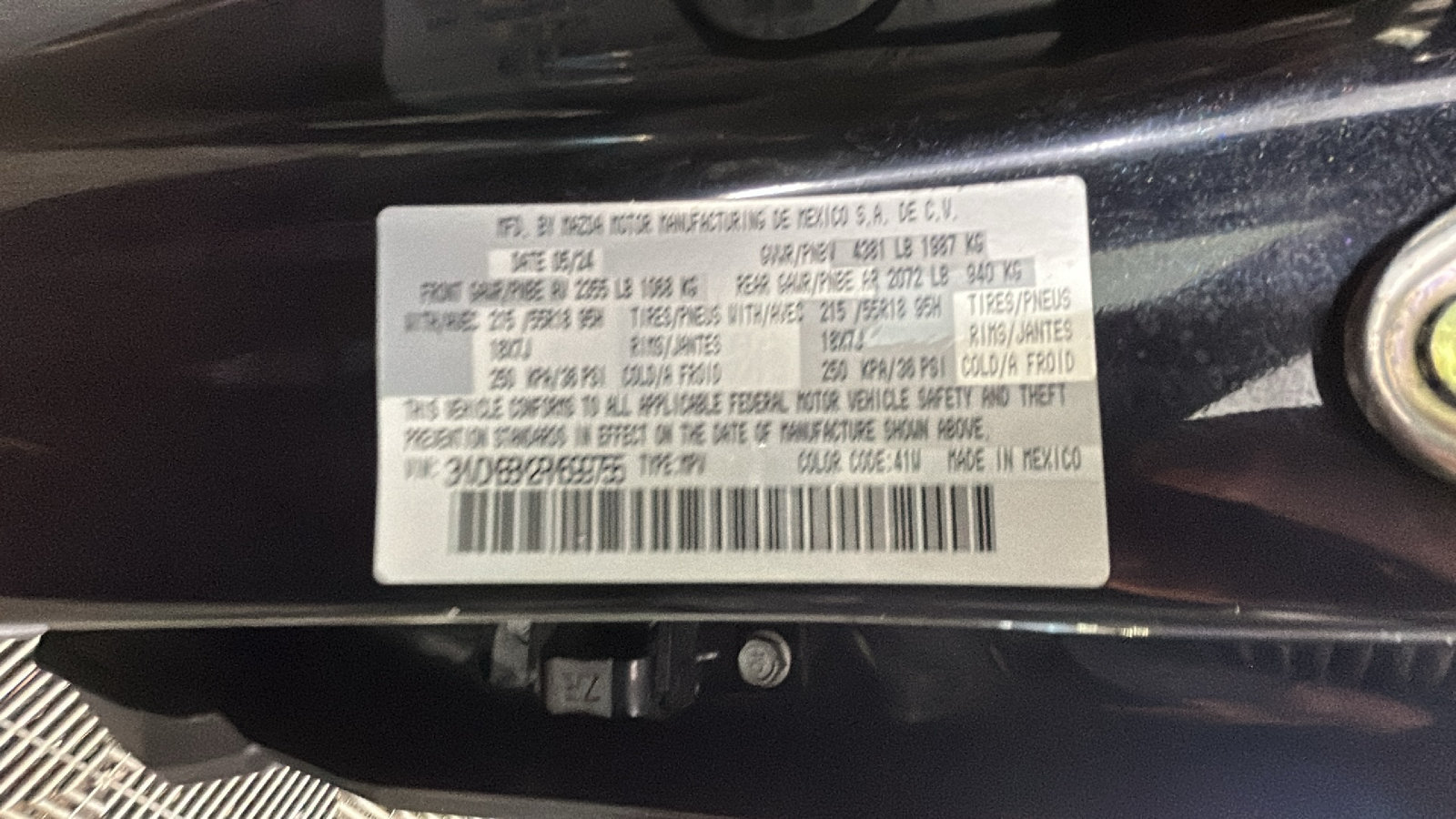 Used 2024 MAZDA CX-30 AWD 2.5 S w/ Select Sport Pkg image 11