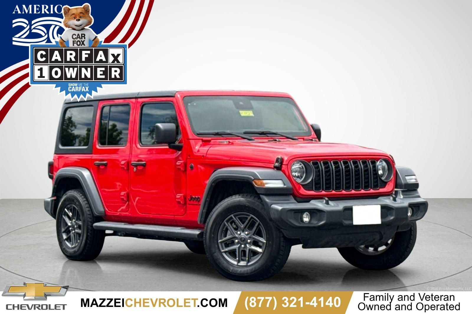 Used 2024 Jeep Wrangler Unlimited Sport AWD/4WD image 1