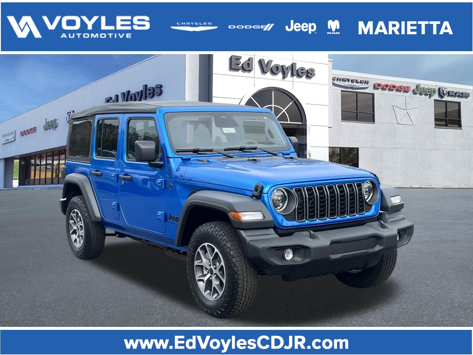 New 2026 Jeep Wrangler Sport S