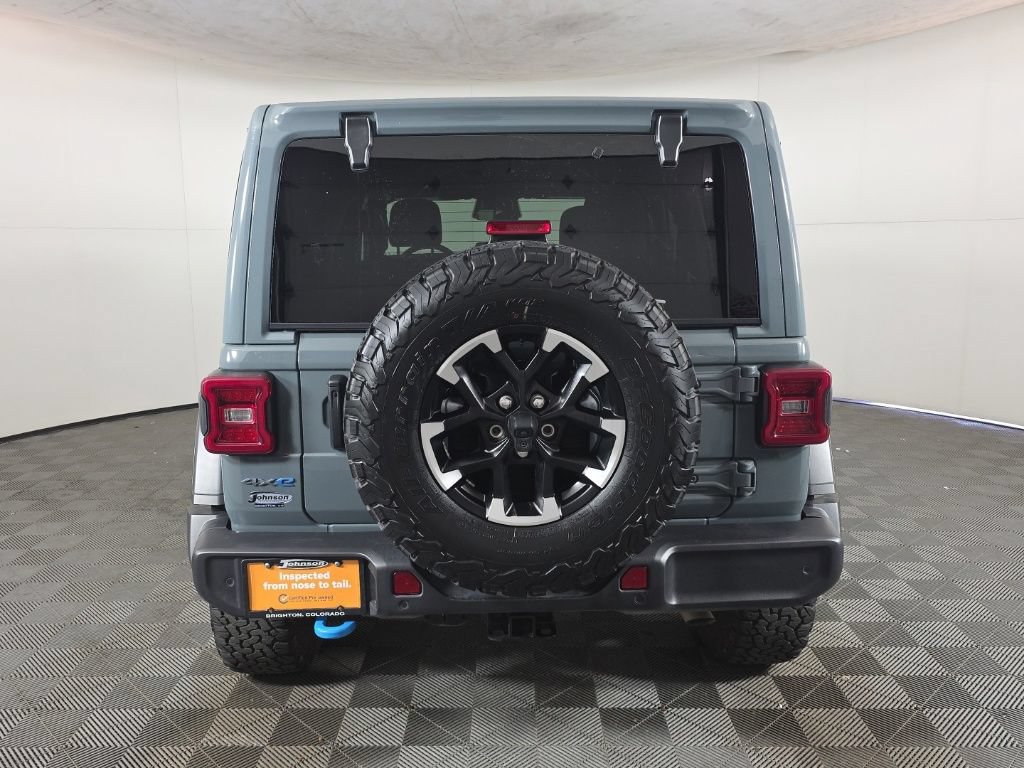 Certified 2025 Jeep Wrangler Unlimited Rubicon 4xe w/ Safety Group AWD/4WD image 7