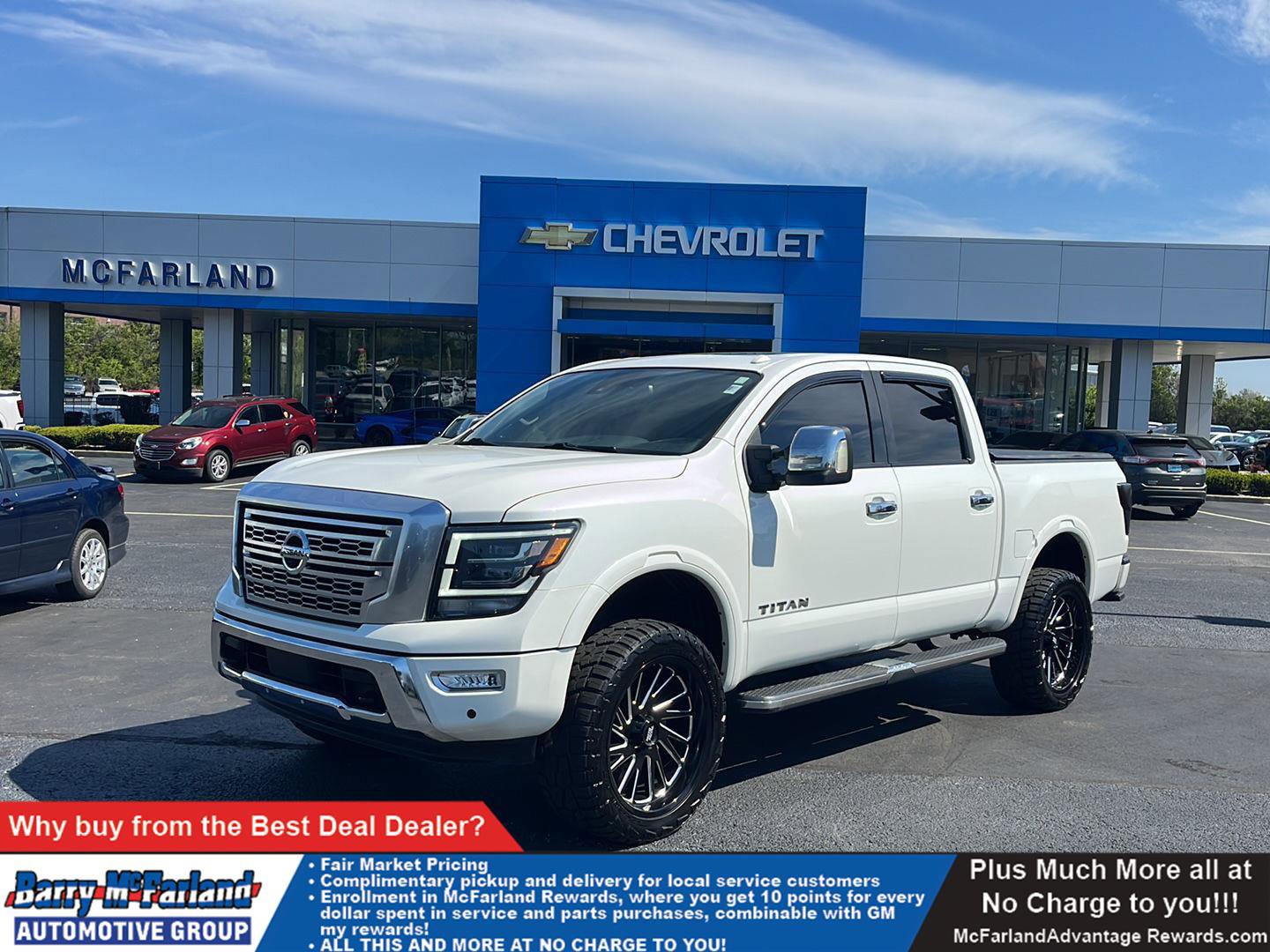 Used 2021 Nissan Titan Platinum Reserve w/ Moonroof Package