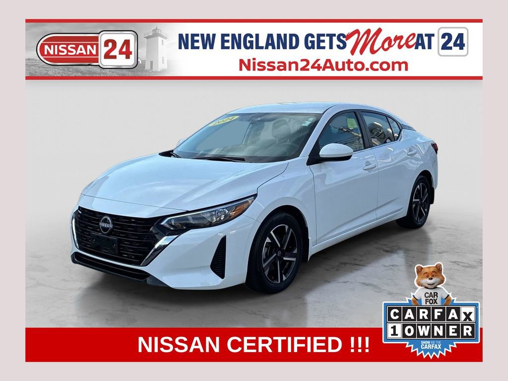 Certified 2024 Nissan Sentra SV w/ All-Weather Package