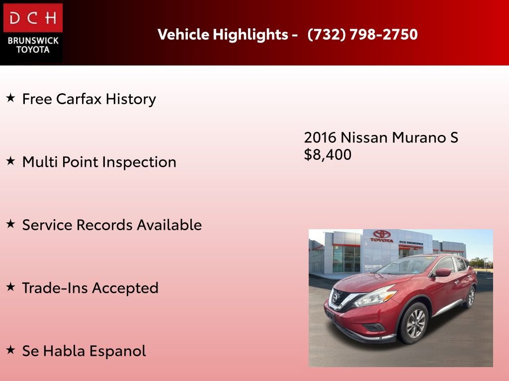 Used 2016 Nissan Murano S image 4
