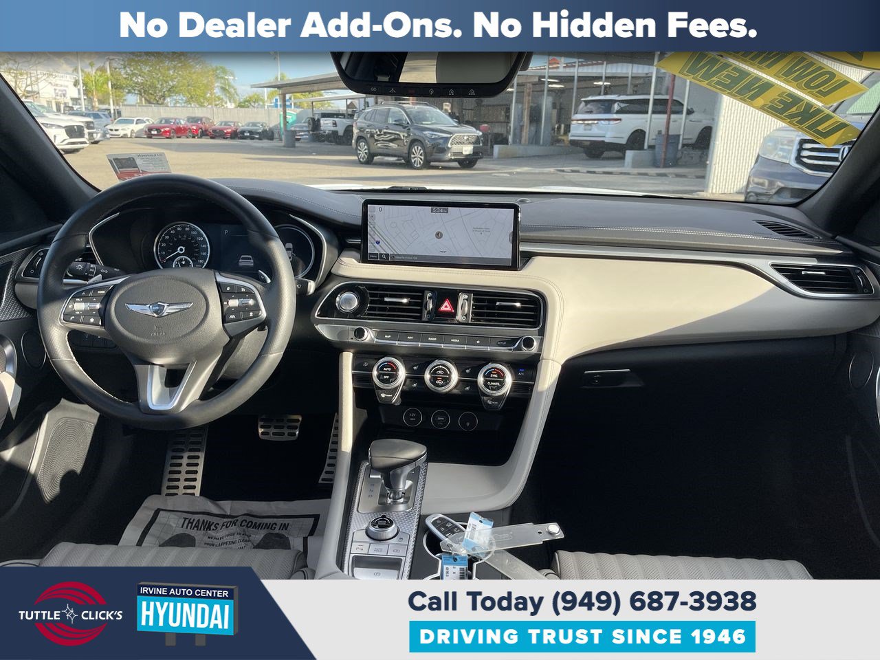 Used 2023 Genesis G70 2.0T w/ Sport Prestige Package RWD image 21