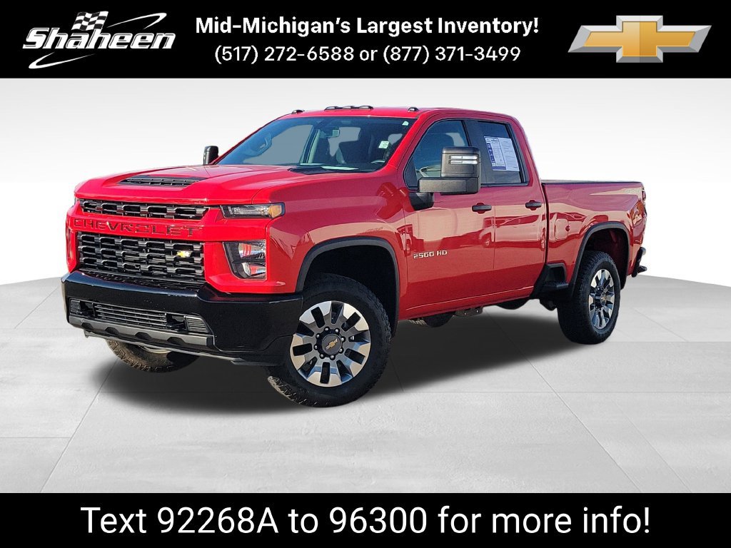 Used 2022 Chevrolet Silverado 2500 Custom w/ Custom Convenience Package