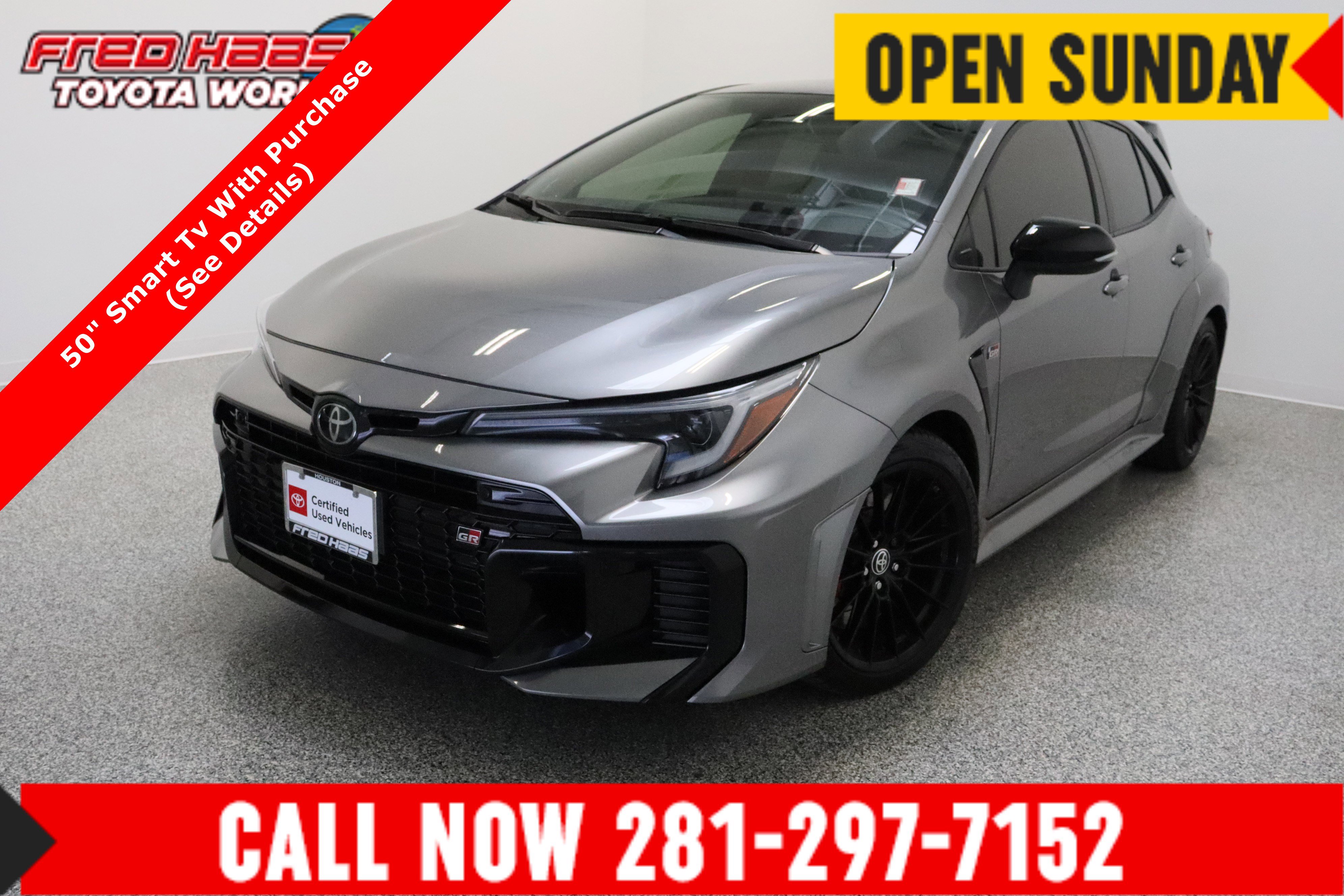 Certified 2025 Toyota Corolla GR