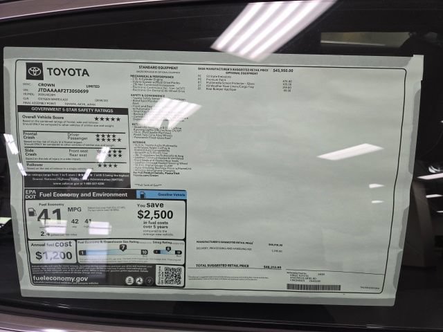 New 2026 Toyota Crown AWD/4WD image 7
