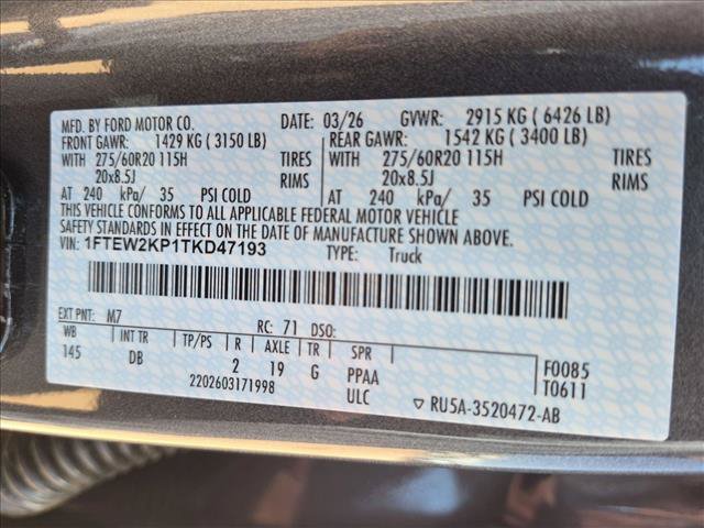 New 2026 Ford F150 STX RWD image 17
