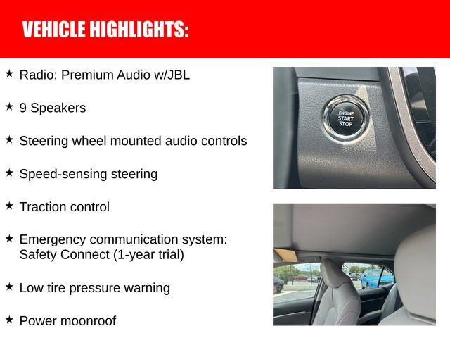 Certified 2023 Toyota Camry XLE w/ Navigation Package FWD image 27