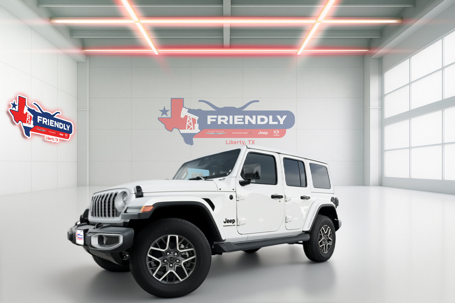 New 2025 Jeep Wrangler Unlimited Sahara AWD/4WD 360° Tour